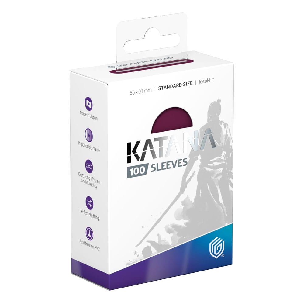 ULTIMATE GUARD - 100 SLEEVES STANDARD KATANA - RADIANT PLUM (PRUNE)