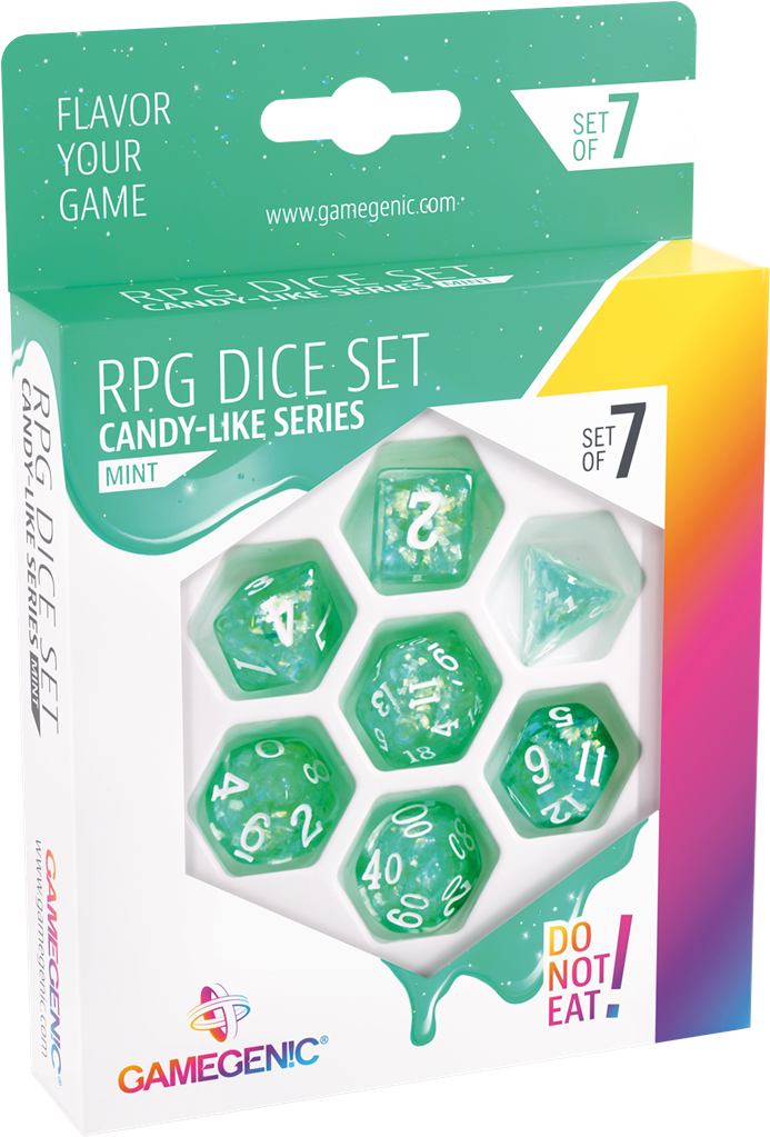 CANDY-LIKE SERIES -MINT- SET DE 7 DES JDR