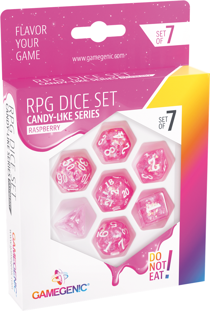 CANDY-LIKE SERIES -RASBERRY- SET DE 7 DES JDR