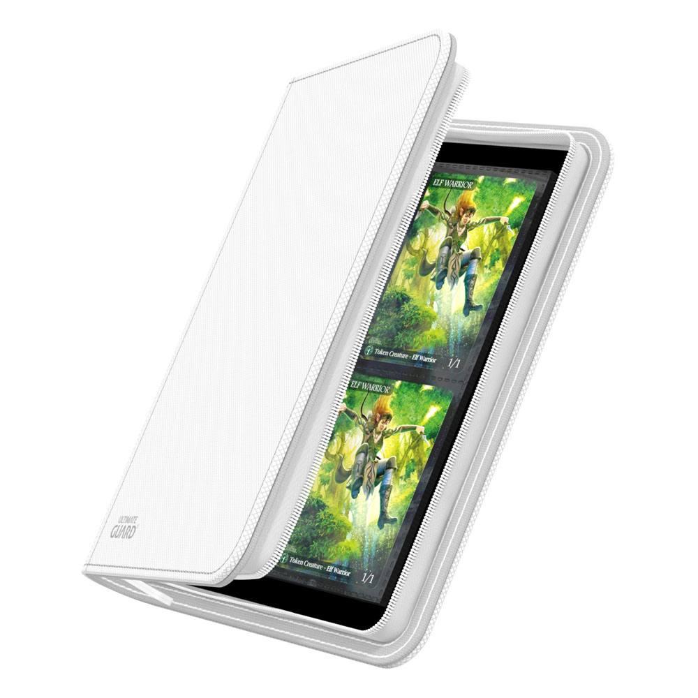 ULTIMATE GUARD - PORTFOLIO A5 8-POCKET ZIPFOLIO XENOSKIN 160 - BLANC