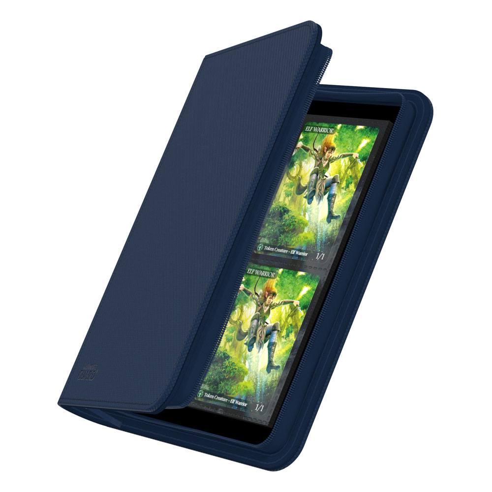 ULTIMATE GUARD - PORTFOLIO A5 8-POCKET ZIPFOLIO XENOSKIN 160 - BLEU