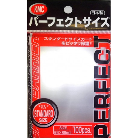 KMC - 100 SLEEVES PRECISE FIT STANTARD SIZE