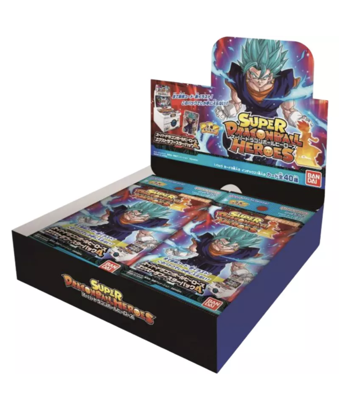 DRAGON BALL HEROES - DISPLAY DE 20 BOOSTERS PACK 4 (JP)