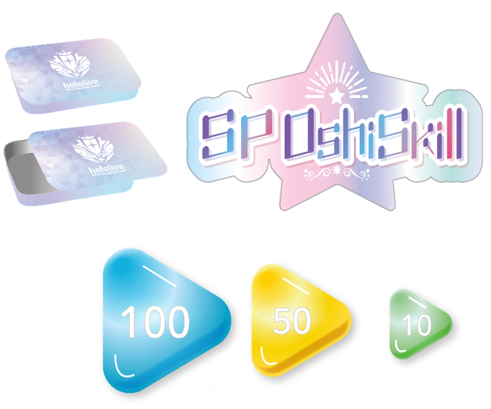 HOLOLIVE CG - OFFICIAL COUNTER SET