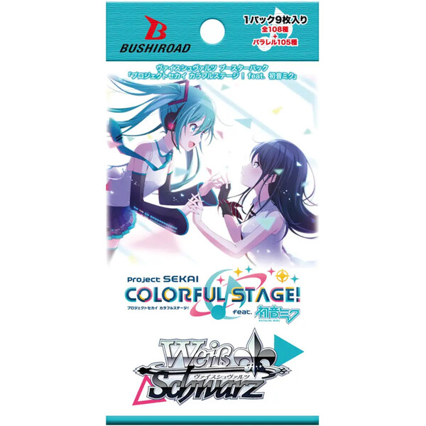 WEIS SCHWARZ - BOOSTER HATSUNE MIKU PROJECT SEKAI COLORFUL STAGE (JP)