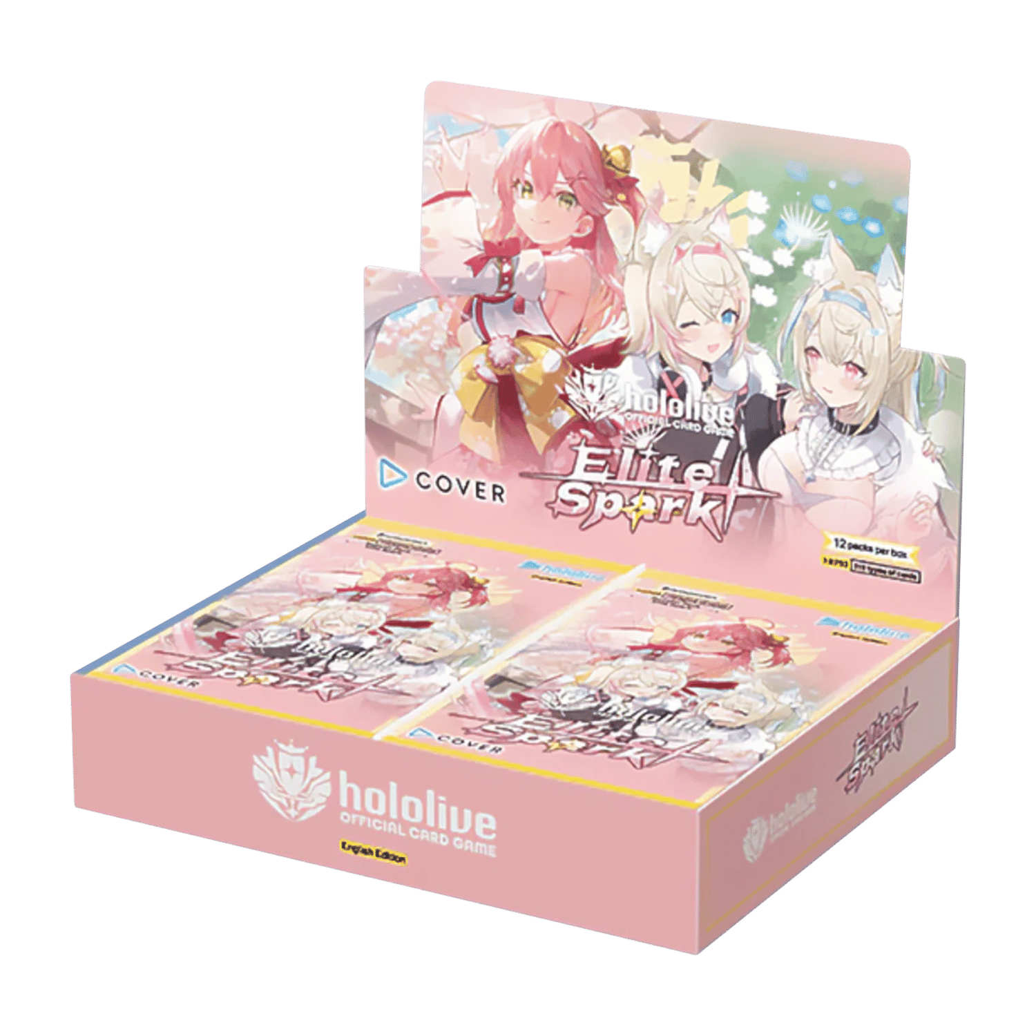 HOLOLIVE CG [EN] HBP03E - DISPLAY DE 12 BOOSTERS - ELITE SPARK