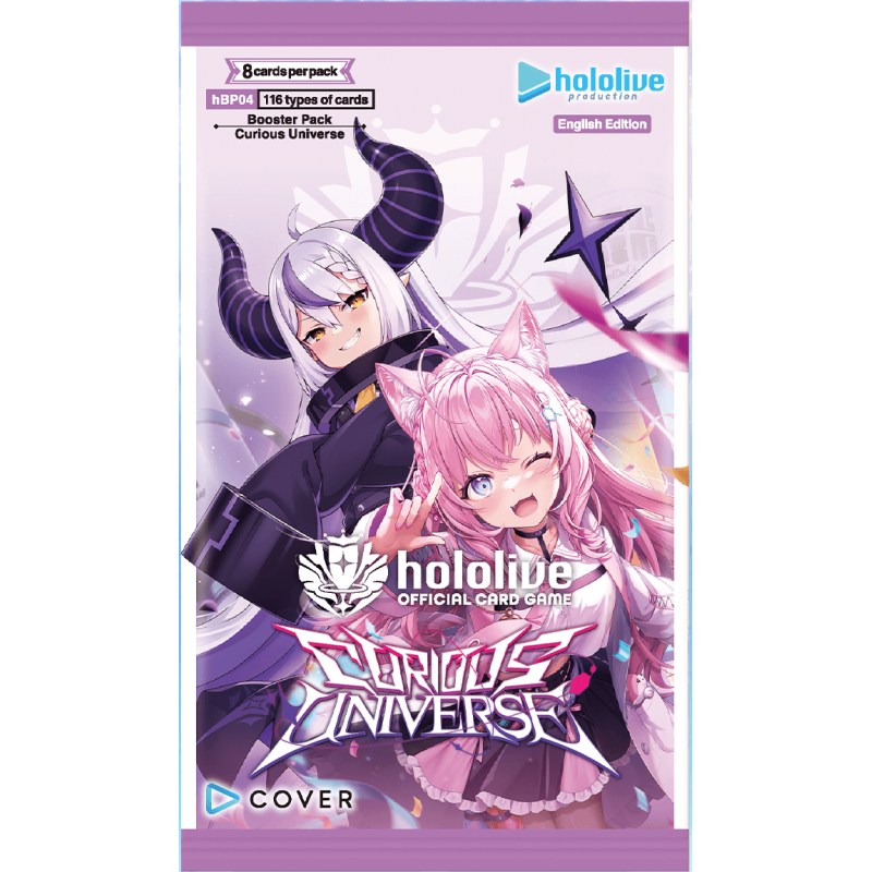 HOLOLIVE CG [EN] HBP04E - BOOSTER - CURIOUS UNIVERSE