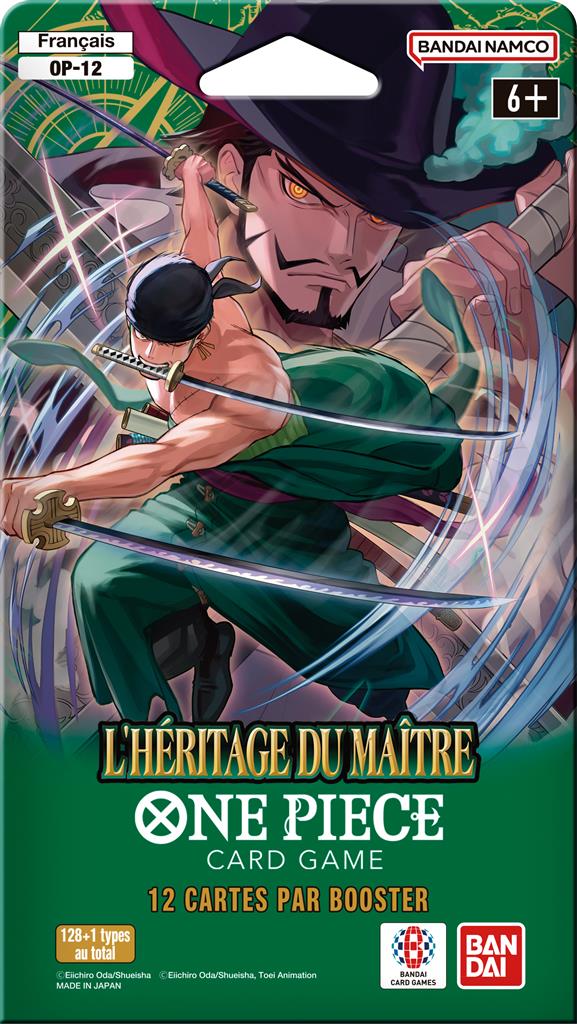 ONE PIECE CG [FR] OP12 - BOOSTER - L'HERITAGE DU MAITRE