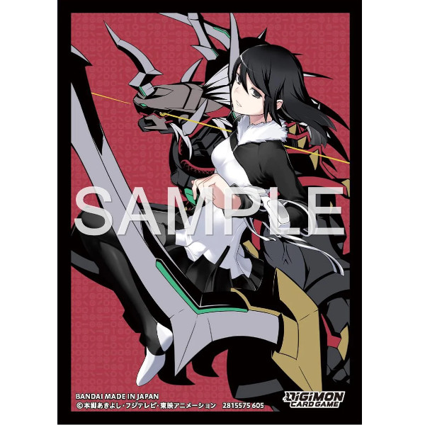 DIGIMON ACC - SLEEVES YUKO (STANDARD SIZE) - 60 SLEEVES
