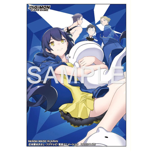 DIGIMON ACC - SLEEVES ERIKA MISHIMA (STANDARD SIZE) - 60 SLEEVES