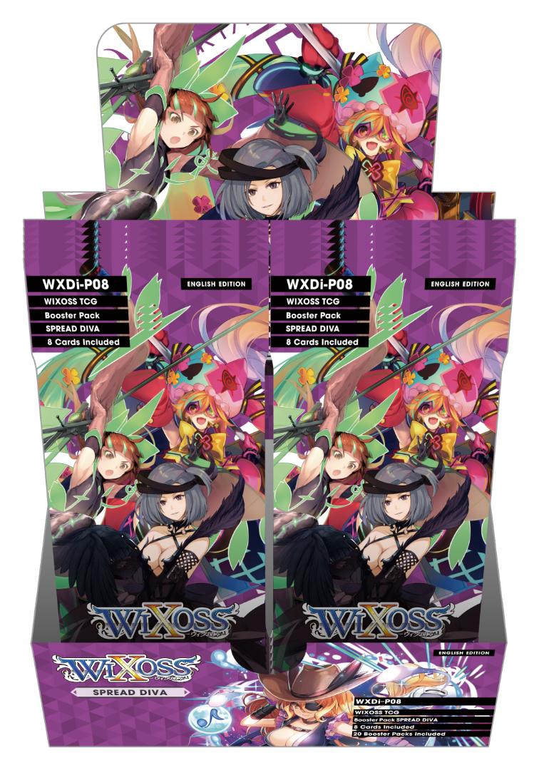 WIXOSS - BOITE DE 20 BOOSTERS - P08 SPREAD DIVA