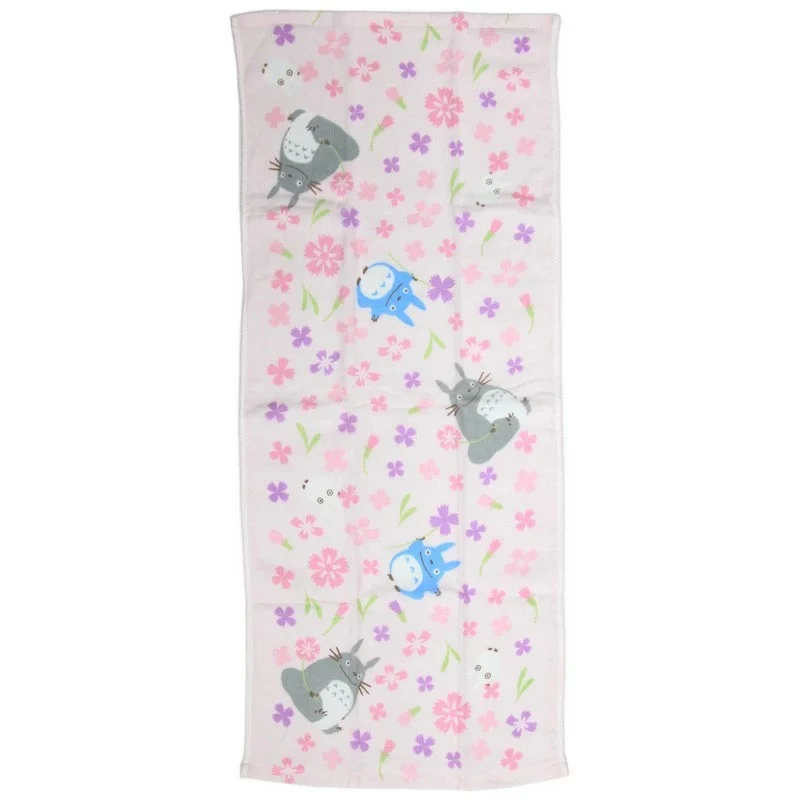 GHIBLI - SERVIETTE IMABARI TOTORO FLORAL - 34 X 80 CM