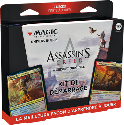 MTG - ASSASSIN'S CREED STARTER KIT DE 2 DECKS (FR)