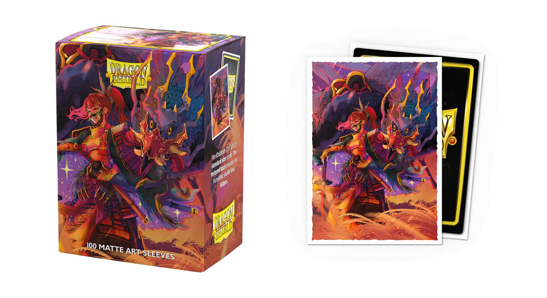DRAGON SHIELD - SLEEVES MATTE ART - THE FALLEN