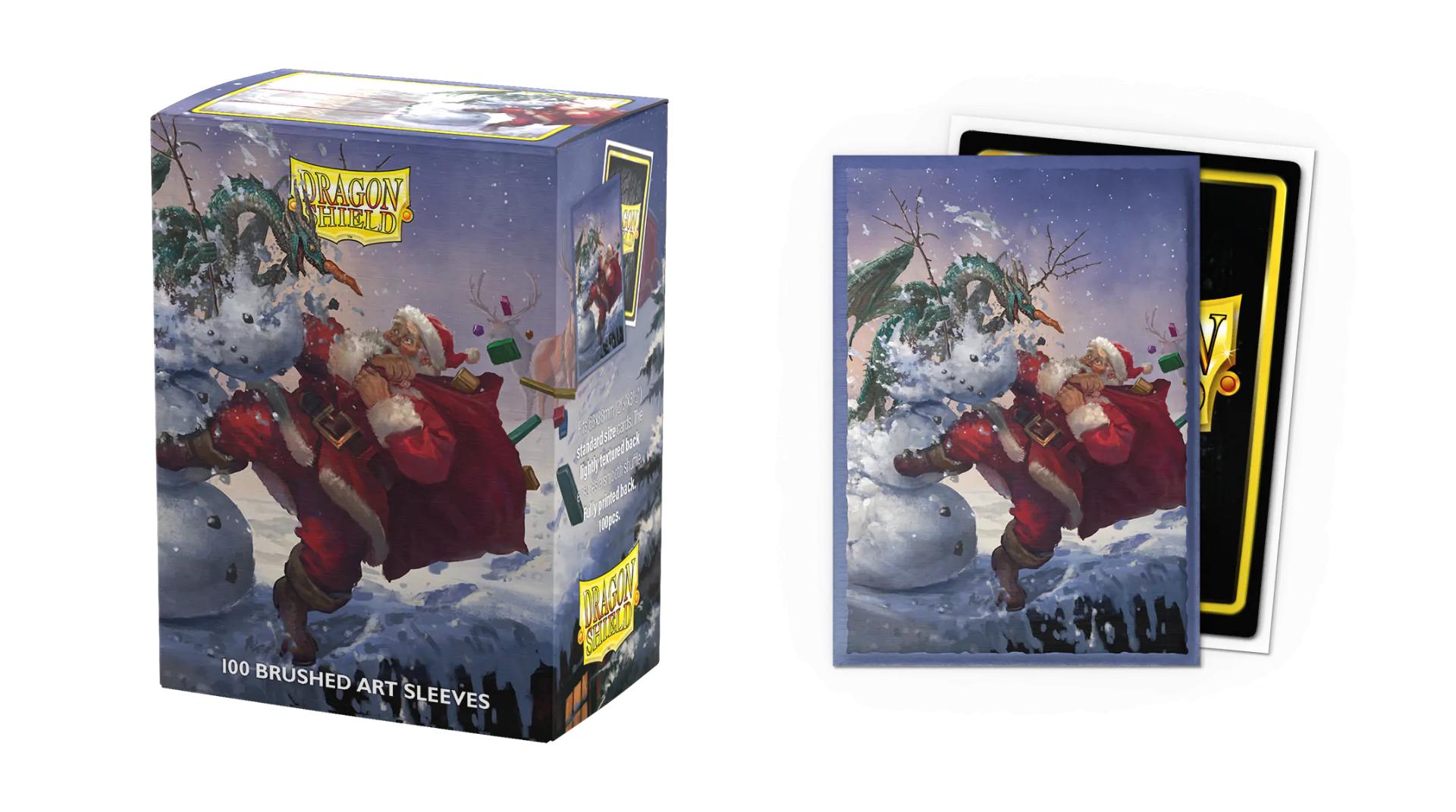 DRAGON SHIELD - 100 PROT&Egrave;GE-CARTES STANDARD ART - CHRISTMAS 2025