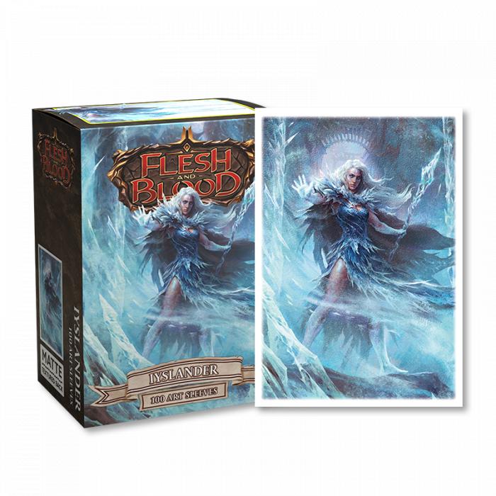 DRAGON SHIELD - 100 PROTEGE-CARTES STANDARD ART - FLESH AND BLOOD "IYSLANDER"