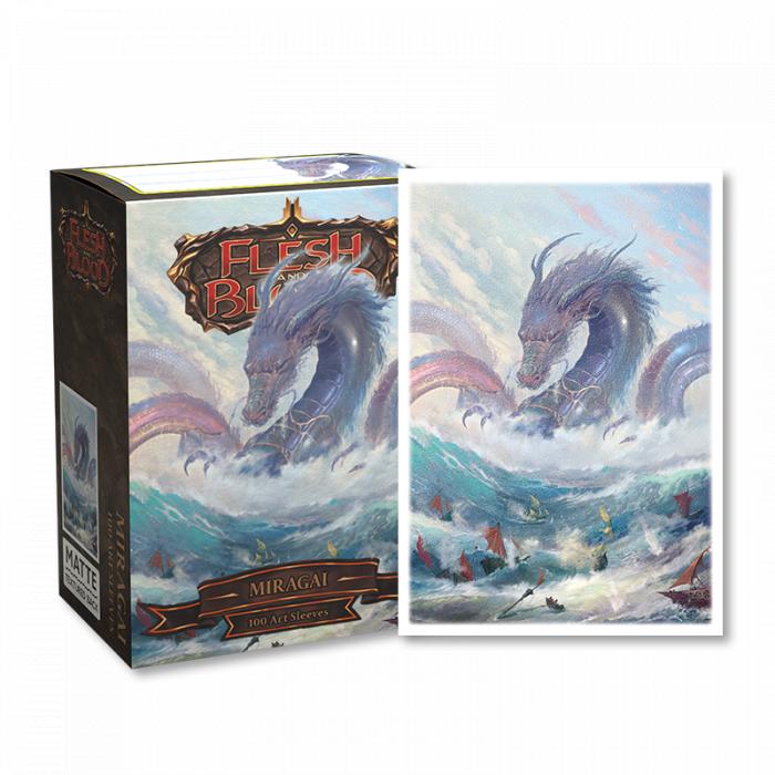 DRAGON SHIELD - 100 PROTEGE-CARTES STANDARD ART - FLESH AND BLOOD "MIRAGAI"