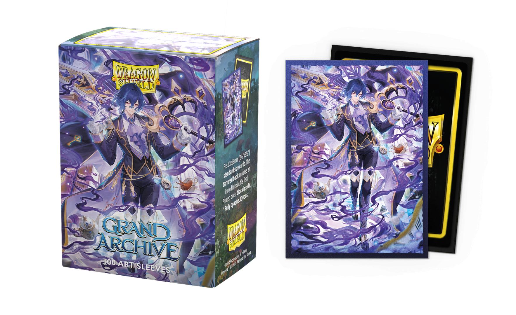 DRAGON SHIELD - 100 SLEEVES STANDARD SIZE GRAND ARCHIVE CIEL MIRAGE'S GRAVE