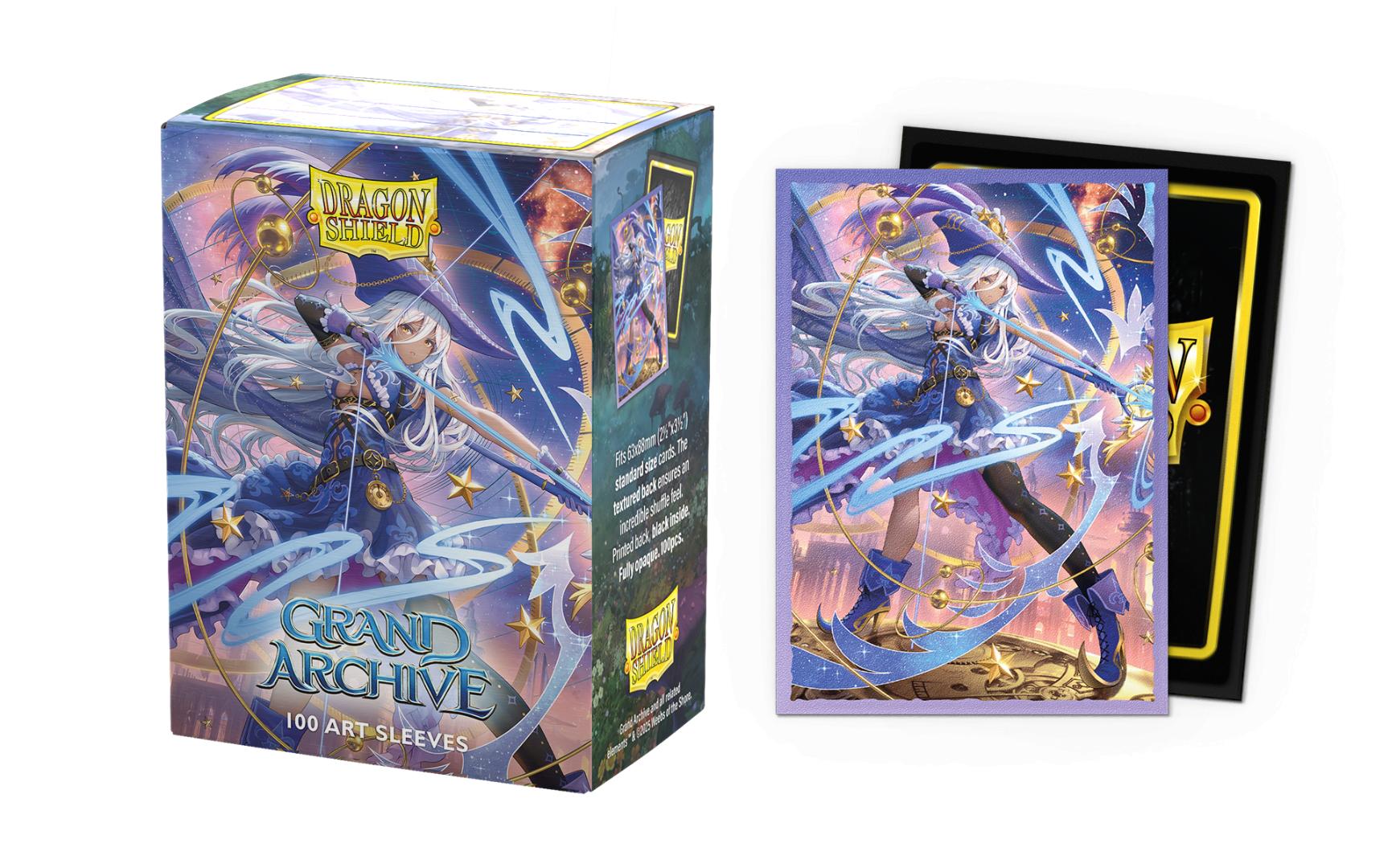 DRAGON SHIELD - 100 SLEEVES STANDARD SIZE GRAND ARCHIVE DIANA MOONPIERCER