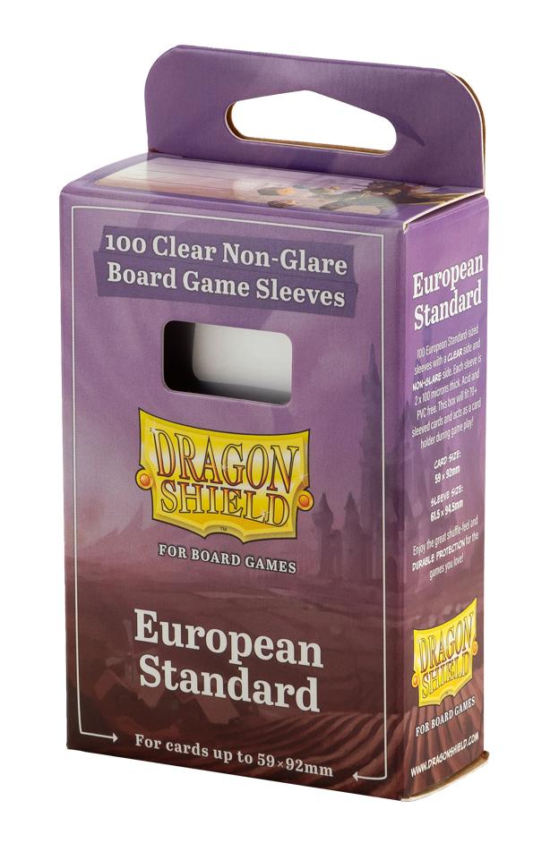 DRAGON SHIELD - 100 SLEEVES ANTI REFLETS EUROPEAN STANDARD 59X92