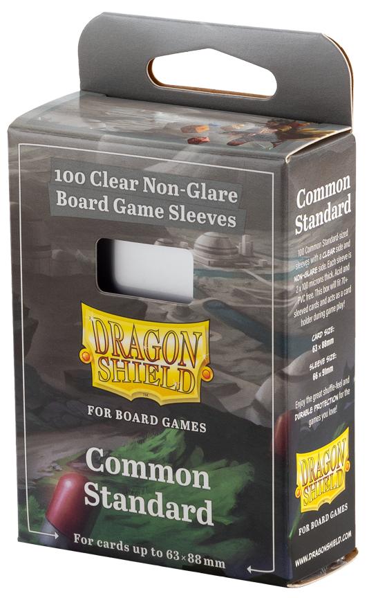 DRAGON SHIELD - 100 SLEEVES ANTI REFLETS COMMUN STANDARD 63X88