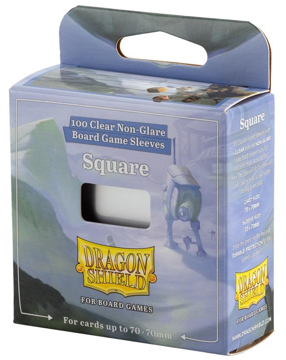 DRAGON SHIELD - 100 SLEEVES ANTI REFLETS SQUARE 70X70