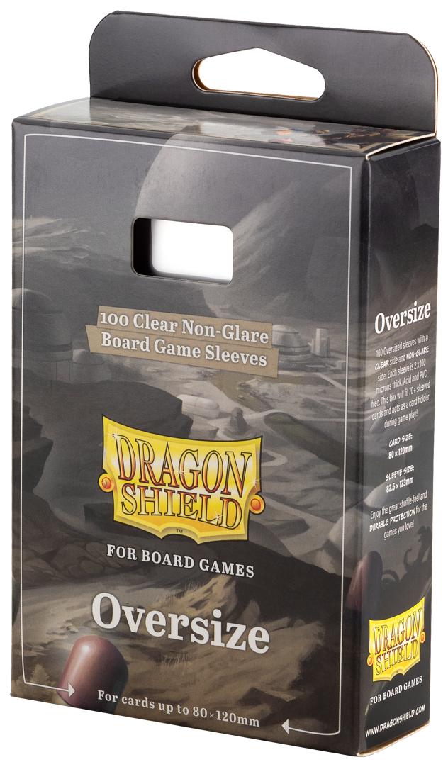DRAGON SHIELD - 100 SLEEVES ANTI REFLETS OVERZISE 80X120