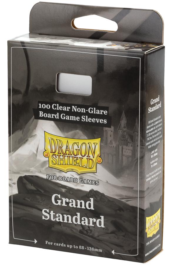 DRAGON SHIELD BGS - 100 SLEEVES ANTI REFLETS GRAND STANDARD 88X126
