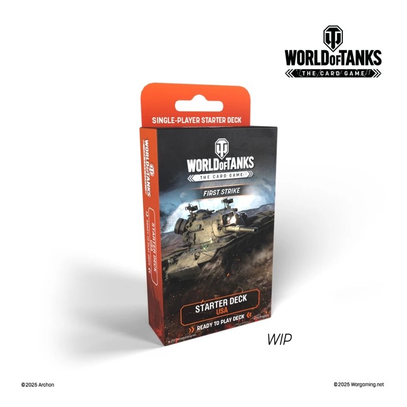 WORLD OF TANKS CG [EN] - STARTER DECK USA: FIRST STRIKE