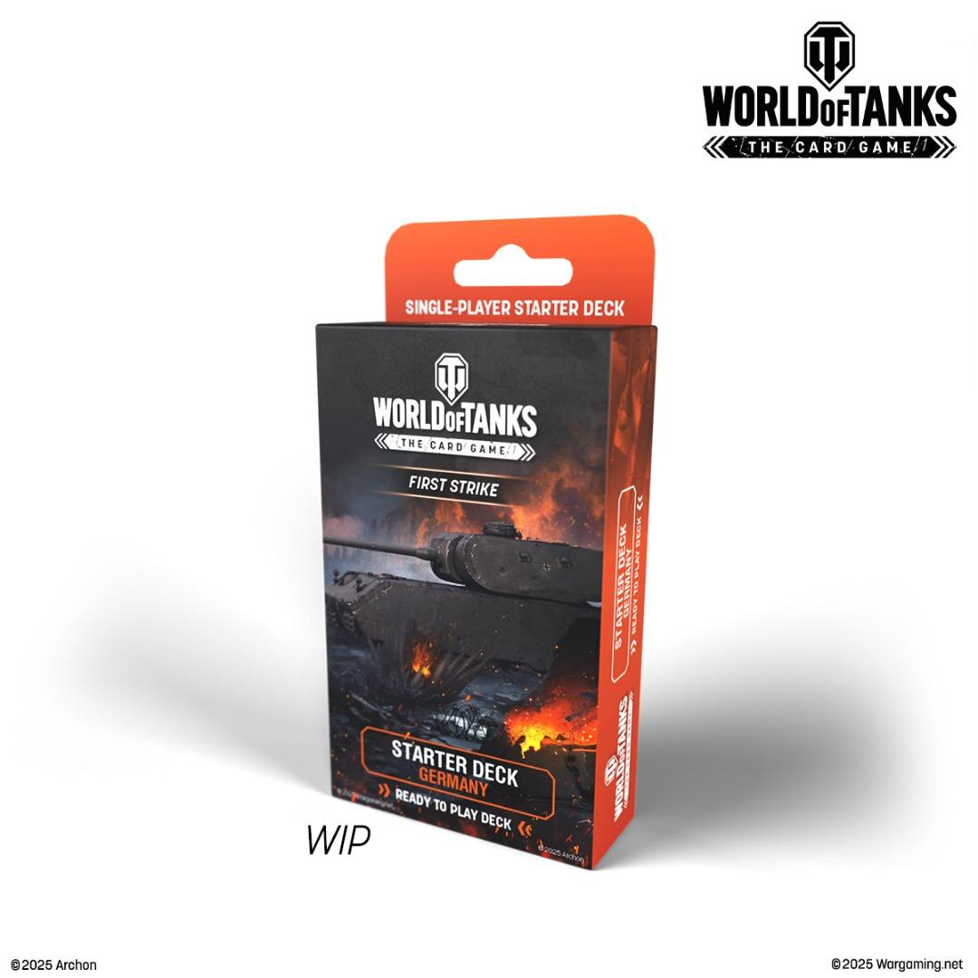WORLD OF TANKS CG [EN] - STARTER DECK GERMANY : FIRST STRIKE