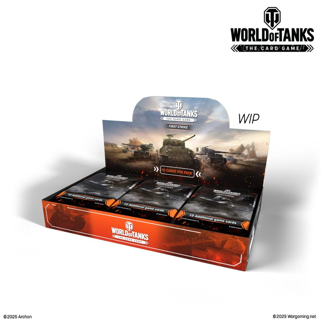 WORLD OF TANKS CG [EN] - DISPLAY DE 24 BOOSTERS - FIRST STRIKE