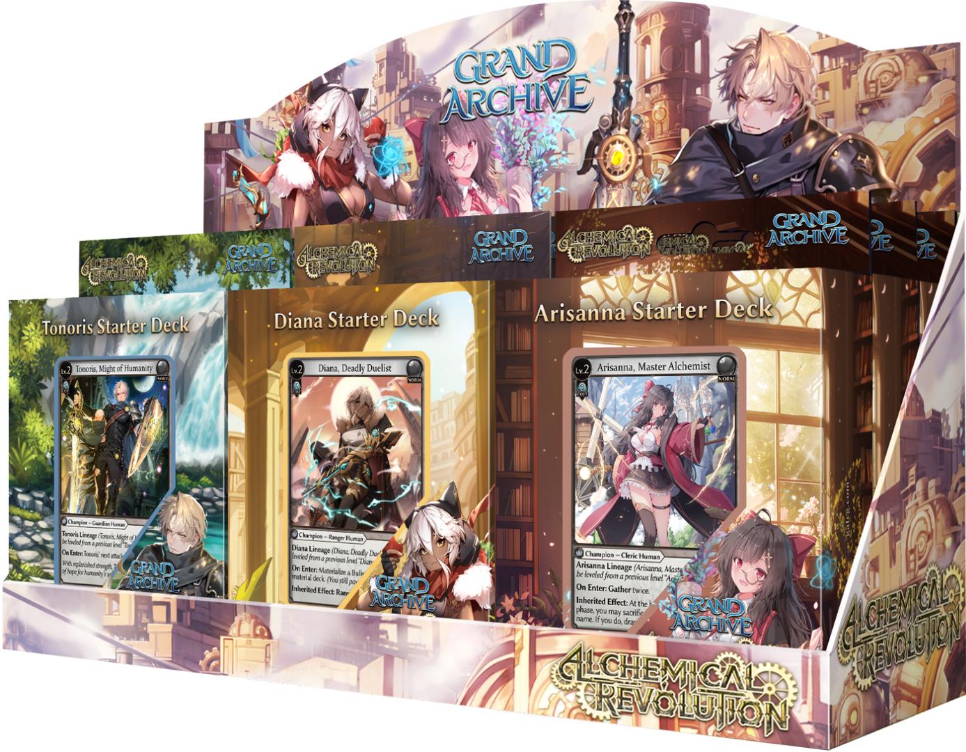 GRAND ARCHIVE - STARTER DECK ALCHEMICAL REVOLUTION TONORIS EN