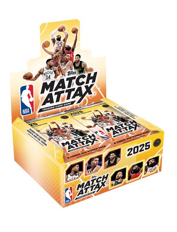 TOPPS NBA [CN] - DISPLAY DE 10 BOOSTERS MATCH ATTAX