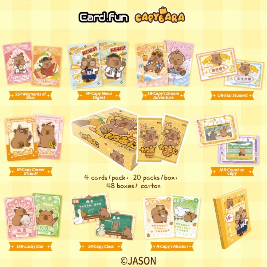 CAPYBARA [CN] - DISPLAY DE 20 BOOSTERS - EASY BREEZY