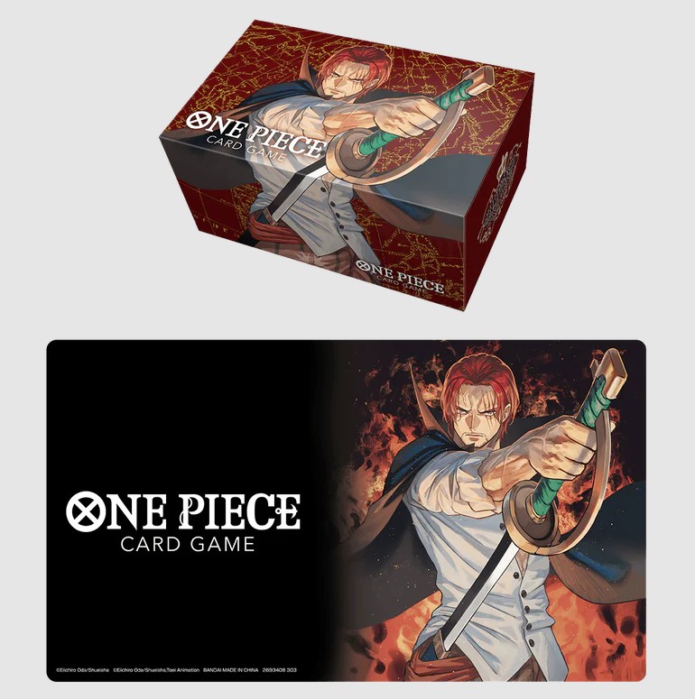 ONE PIECE ACC - PLAYMAT AND STORAGE BOX SET - SHANKS