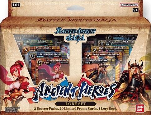 Visuel BATTLE SPIRITS SAGA L01 - LORE SET ANCIENT HEROS
