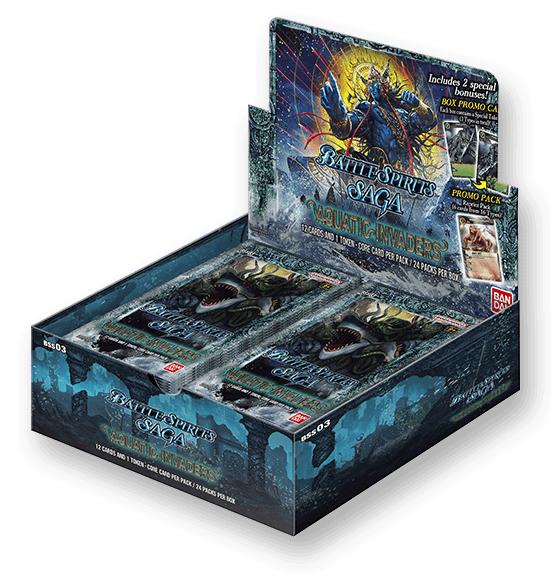 BATTLE SPIRITS SAGA - BSS03 DISPLAY 24 BOOSTERS AQUATIC INVADERS