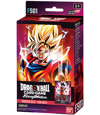 DRAGON BALL JCC - FS01 FUSION WORLD STARTER DECK GOKU (EN)