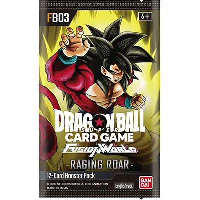 DRAGON BALL JCC - FB03 FUSION WORLD BOOSTER RACING ROAR (EN)
