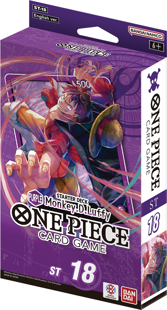 ONE PIECE CG - STARTER DECK - ST18 PURPLE MONKEY.D.LUFFY