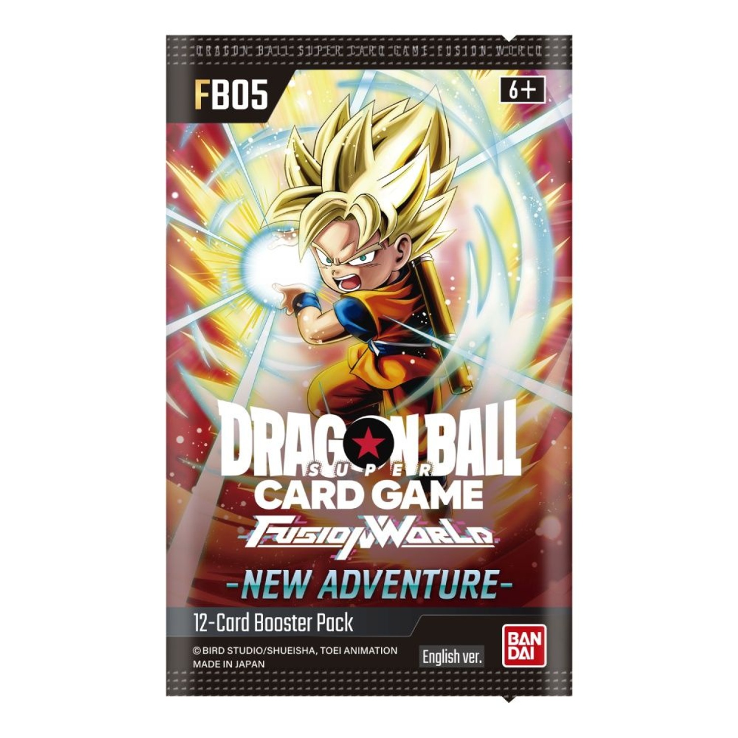DRAGON BALL SUPER CG FUSION WORLD - BOOSTER - FB05 NEW ADVENTURE EN