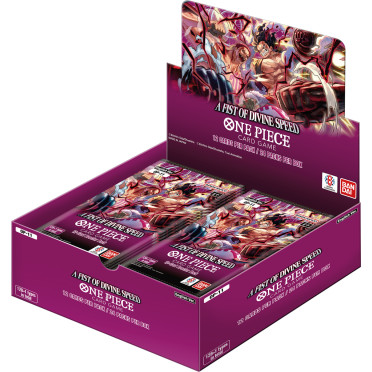 ONE PIECE CG OP11 - DISPLAY DE 24 BOOSTERS A FIST OF DIVINE SPEED EN