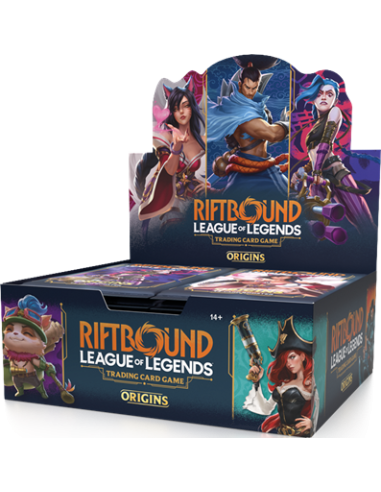 RIFTBOUND LOL [EN] OGN - DISPLAY DE 24 BOOSTERS - ORIGINES