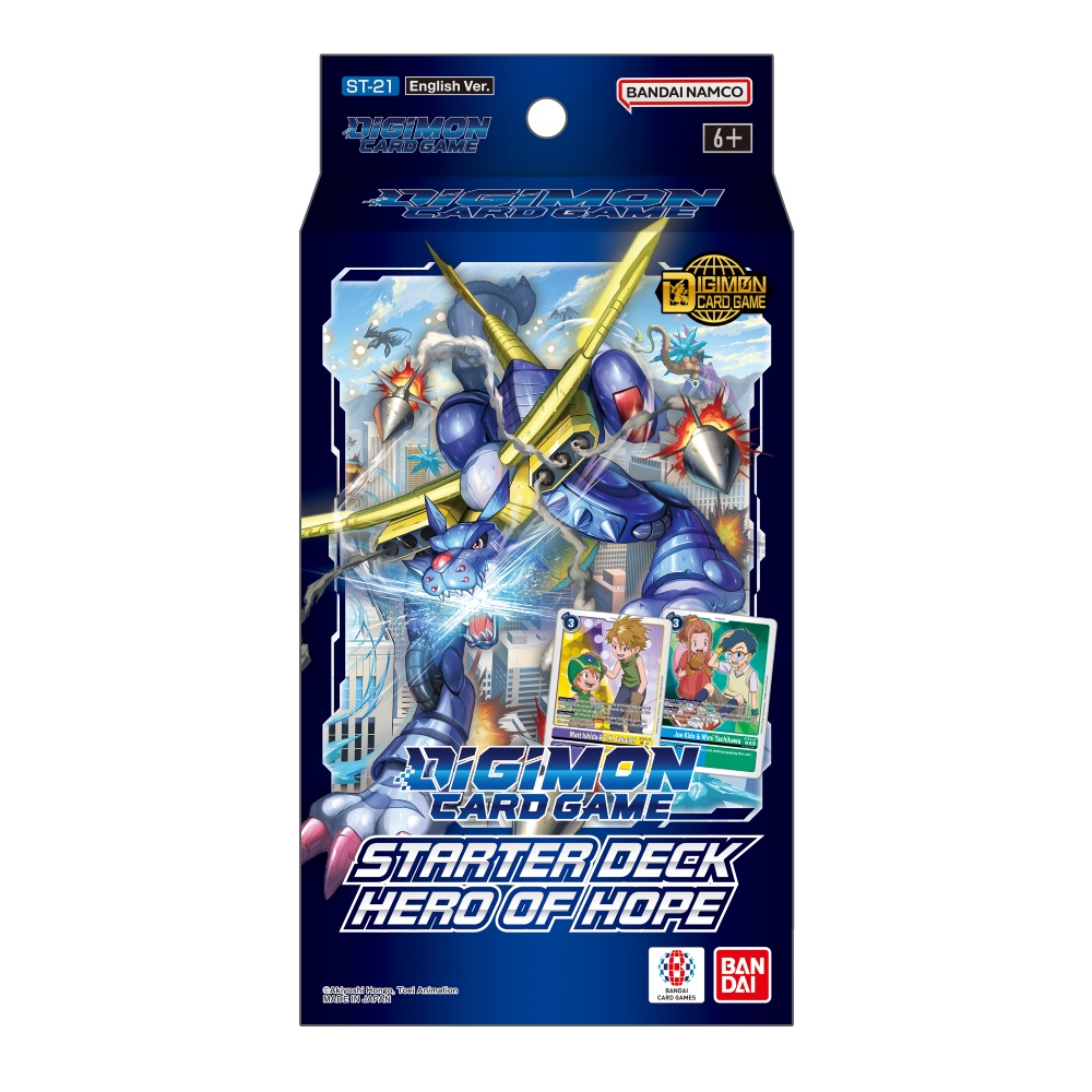 DIGIMON CARD GAME - STARTER DECK - ST21 HERO OF HOPE - EN