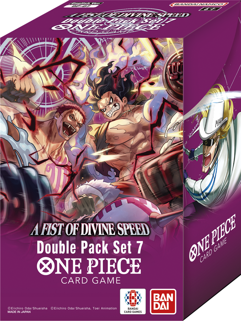 ONE PIECE CG DP07 - DOUBLE PACK SET7 OP11 A FIST OF DIVINE SPEED EN