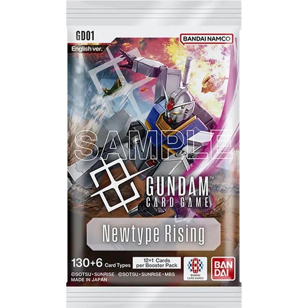 GUNDAM TCG GD01 - BOOSTER NEWTYPE RISING EN