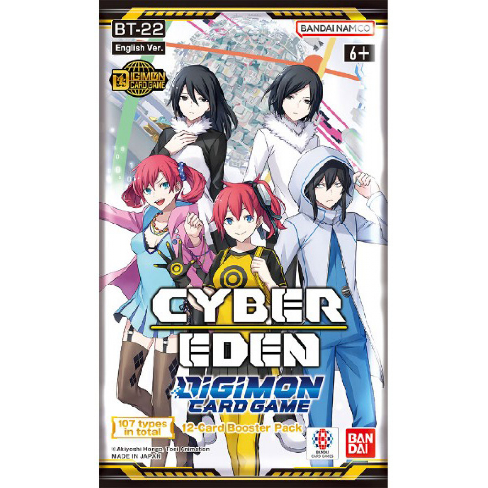 DIGIMON CG BT22 - BOOSTERS CYBER EDEN EN