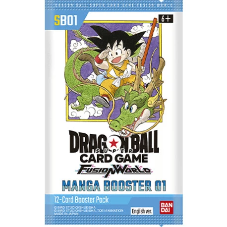 DRAGON BALL CG SB01 FUSION WORLD - BOOSTER MANGA BOOSTER 01 EN
