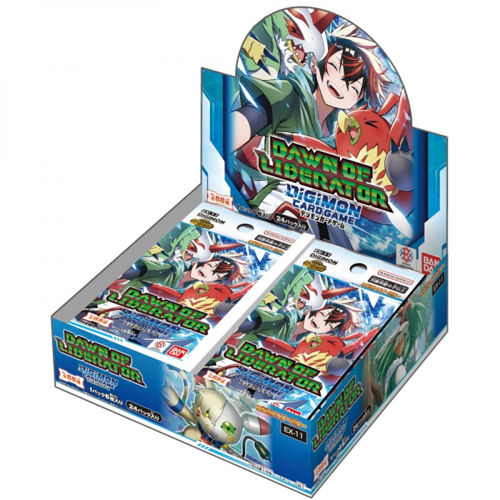 DIGIMON CG [EN] EX11 - DISPLAY DE 24 BOOSTERS - DAWN OF THE LIBERATOR