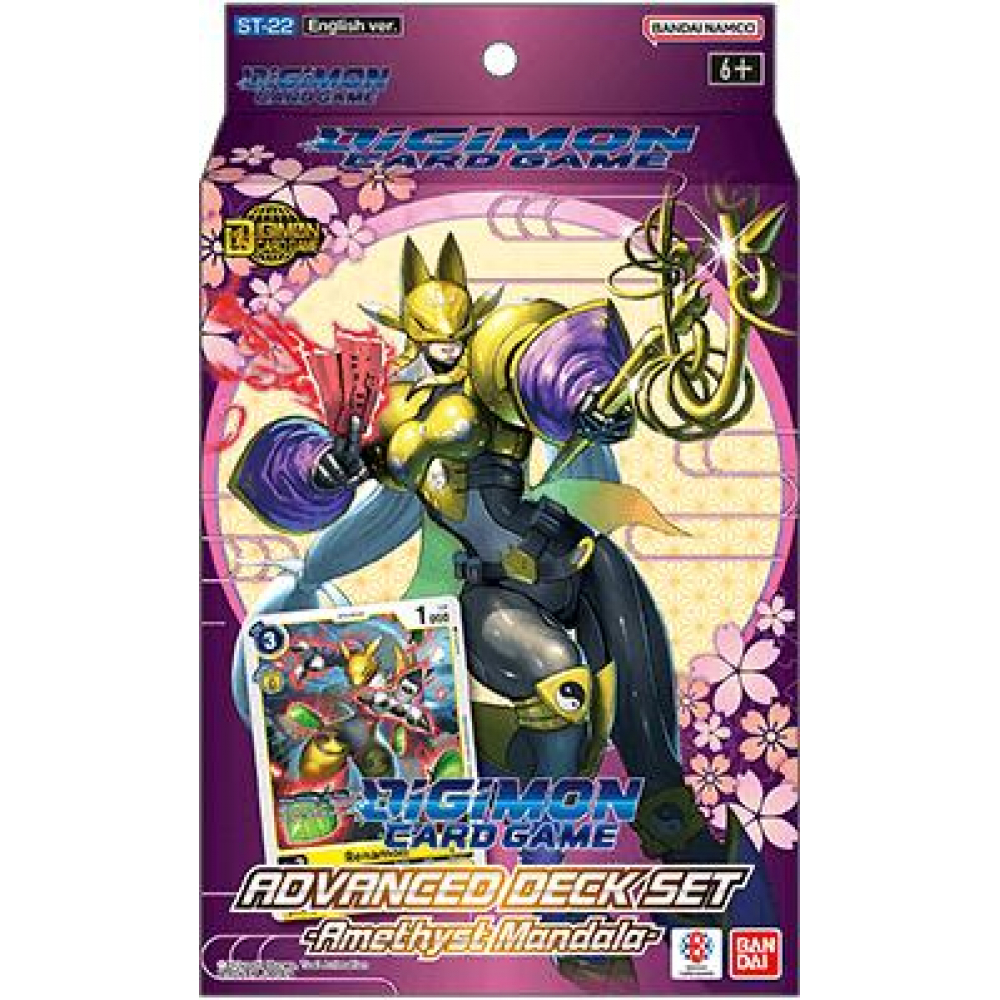 DIGIMON CG [EN] ST22 - ADVANCED DECK SET - AMETHYST MANDALA